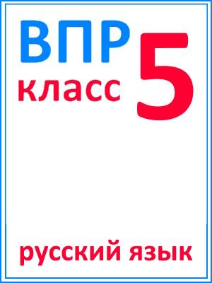 ВПР по русскому языку за 5 класс ответы